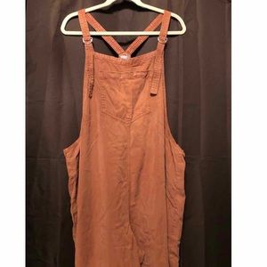 Burnt Orange Overalls | Aerie | Jumpsuit